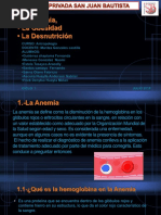 Anemia Obesidad y Desnutricion