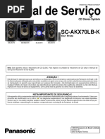 Panasonic SC Akx70lb K SM