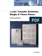 STS 1ph-3ph Operating Manual REV B Low Res