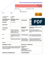 Hoja de Seguridad Reactivos