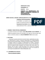 Demanda de Responsabilidad Por Daños de Mascota Original