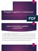 Terapia Cognitivo Conductual