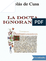 La Docta Ignorancia - Cardenal Nicolas de Cusa PDF