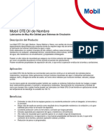 Mobil Dte Oil de Nombre PDF