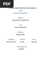 Tarea 6 de Ciencias Sociales en El N. I.