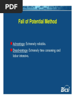 Fall of Potential Method