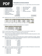 Monografía de Una Empresa Industrial