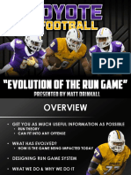 Afca - Evolution of The Run Game PDF