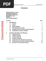 Safe Isolation and Reinsinment of Plant