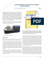 Studying Mould Powders For Contiues Casting