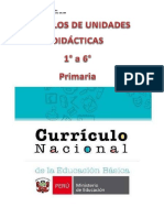 Ejemplos de Unidades Didácticas 1° Al 6° Primaria