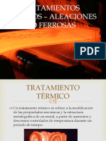 Tratamientos Térmicos - Aleaciones No Ferrosas