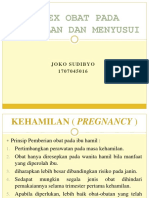 Index Obat Pada Kehamilan Dan Menyusui