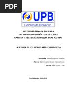 La Historia de Los Hidrocarburos en Bolivia