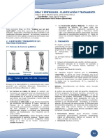 Capítulo Fracturas y Epifisiolisis. Clasificación y Tratamiento