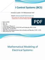 Lecture4-Modeling of Electrical Systems