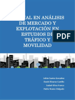 Manual en Analisis de Mercado y Explotación en Estudios de Tráfico y Mov...