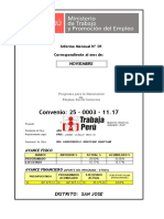 Contenido Del Informe de Obra