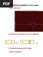 Predimensionamiento Modulo I