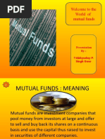 Mutual Funds & Its Types