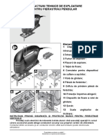 Instructiuni Tehnice Fierastrau Pendular