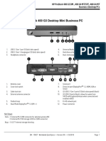 HP Prodesk 400 g3 DM, 400 g4 MT-SFF, 480 g4 MT Business Desktop Pcs