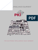 8 PKI Audio Surveillance Equipment Flyer 2015