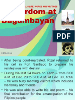 Martyrdom at Bagumbayan: Rizal'S Life, Works and Writings