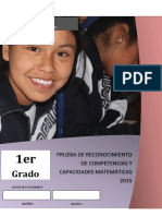 Prueba 1er Grado Mate Jec - 015 - 03 - 2015