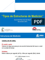 5 - Tipos de Estructuras de Medicion Del Agua