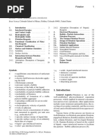 Flotation in Ullmann's Encyclopedia of Industrial Chemistry