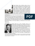 25 Escritores Salvadoreños