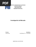 Investigacion de Mercado