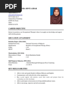 Aifaa's CV