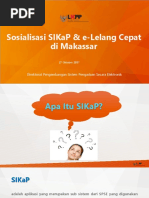 Paparan SIKaP E-Lelang Cepat