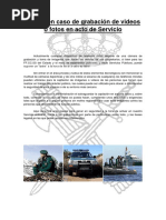 Actuacion en Caso de Grabacion de Imagenes Policias