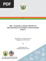 2018 Mid-Year Fiscal Policy Review