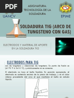 Soldadura Tig Arco de Tungsteno Con Gas