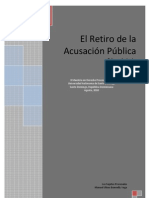 El Retiro de La Acusacion Publica