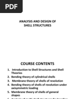 Analysis and Design of Shell Structures