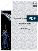 System Configurator Release Note For The RTU50 and SCD5200 1101191