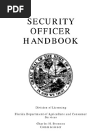 Security Officer Handbook