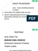 Soal Kwu Paket 6