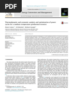 1.thermodynamic and Economic Analysis and Optimization of Power (Ees)