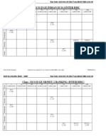 Generic Elective (GE) Arts and Commerce Time Table-2018 - 19