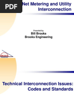 Net Metering and Utility Interconnection: Bill Brooks Brooks Engineering