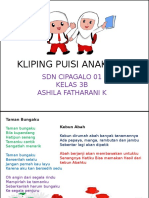 Kliping Puisi Anak-Anak