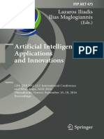 Artificial Intelligence Applications and Innovations