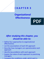 1, Chapter 3 - Organizational Effectiveness