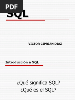 Introduccion SQL